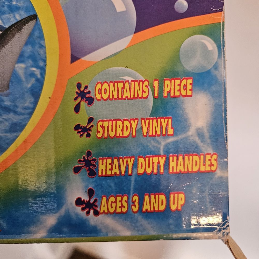 Splash-N-Swim 54" Ride On‎ Inflatable Shark - Picture 7 of 7